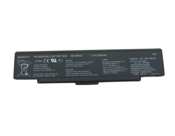 5200mAh Sony VAIO VGN-C15GPB VGN-C15TP/B VGN-C15TP/W Batteria