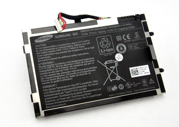 63Wh 8Cell Dell Alienware M14x Batteria