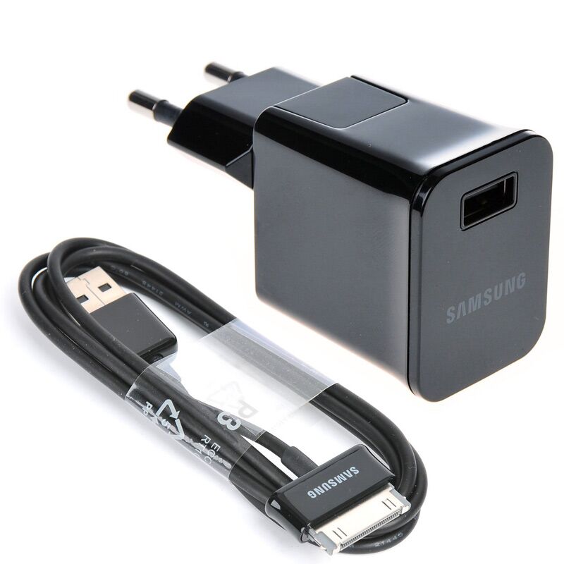 Originale 10W Samsung Galaxy Tab P5100 Adattatore + Cavo Libero