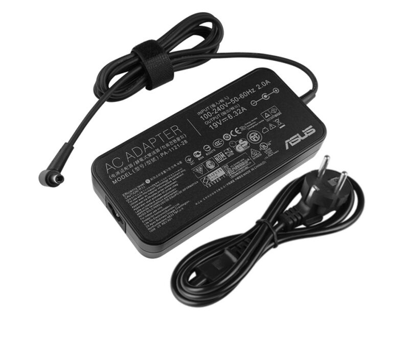 Originale 120W Asus FX86F FX95D Alimentatore Adattatore + Cavo
