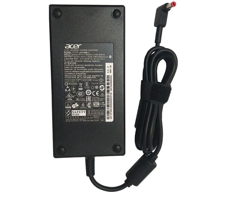 180W 19.5V 9.23A Originale Acer AK.180AP.020 Adattatore + Libero Cavo