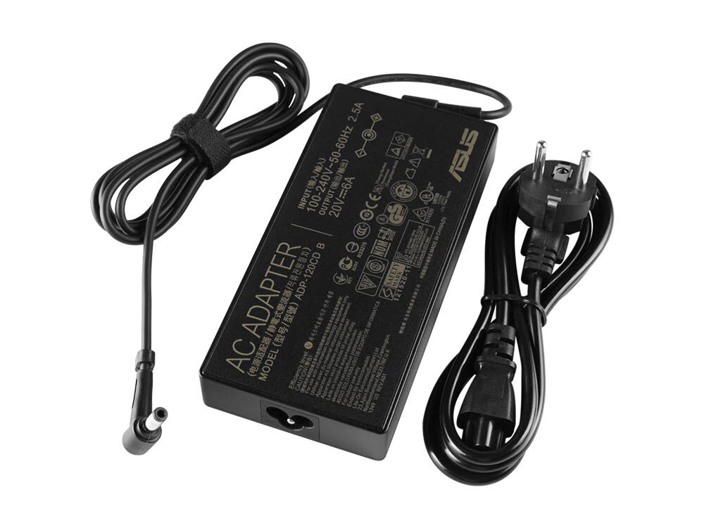 Originale 120W 20V 6A Asus 04G265003420 Alimentatore Adattatore + Cavo