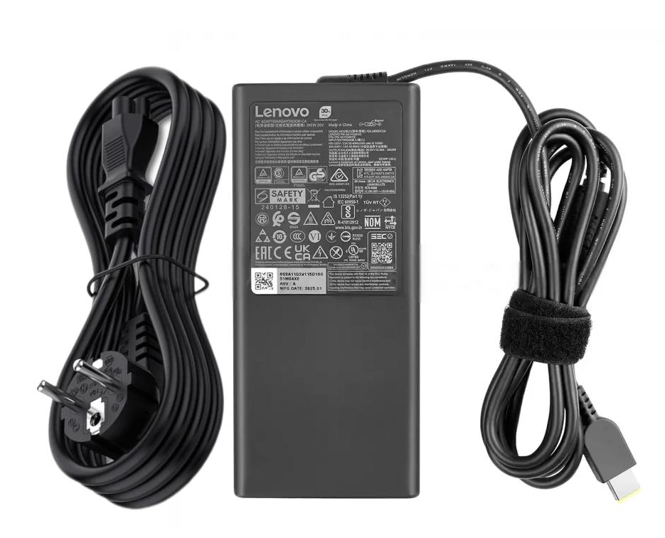 Originale 20V 12.5A 245W Lenovo ADL245CDC3A Alimentatore Adattatore + Cavo