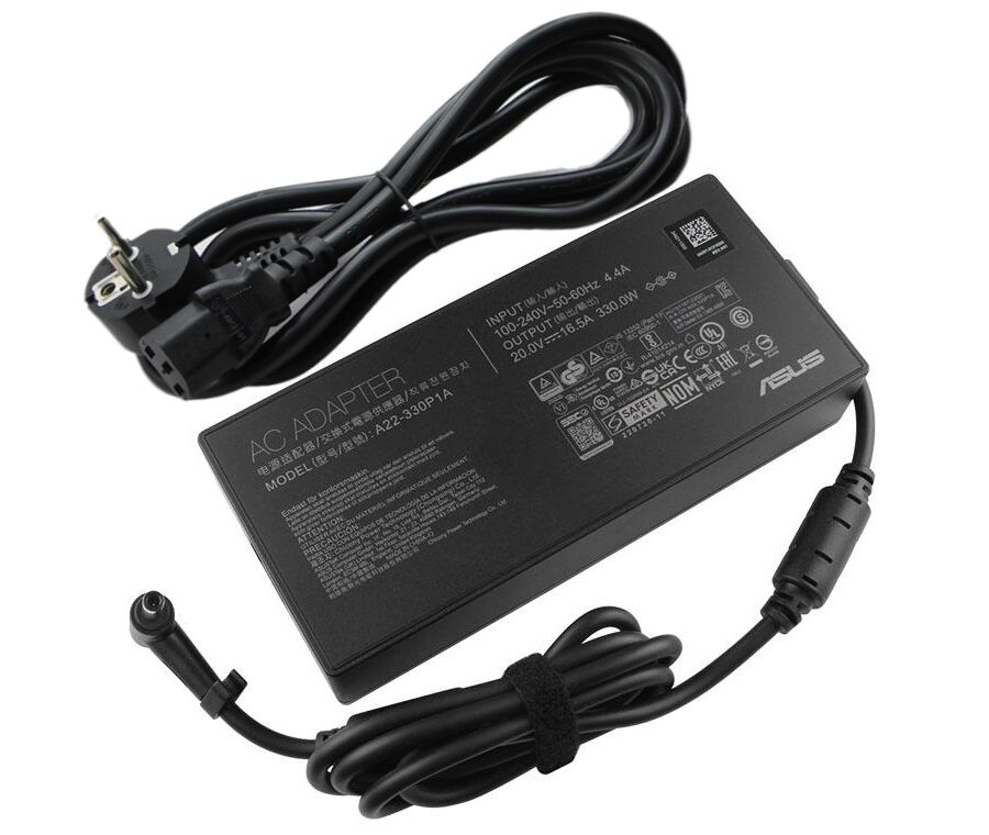 Originale 20V 16.5A 330W Asus 0A001-00610500 Alimentatore Adattatore + Cavo