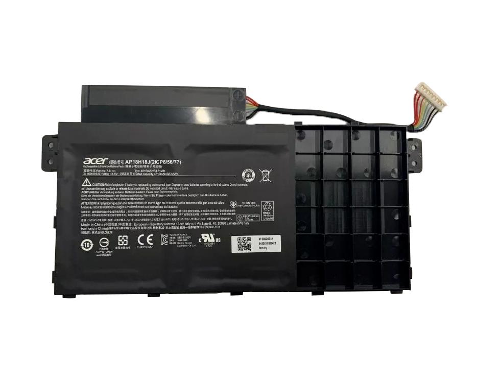 Originale 34.31Wh 4515mAh Acer 2ICP6/56/77 AP18H18J Batteria
