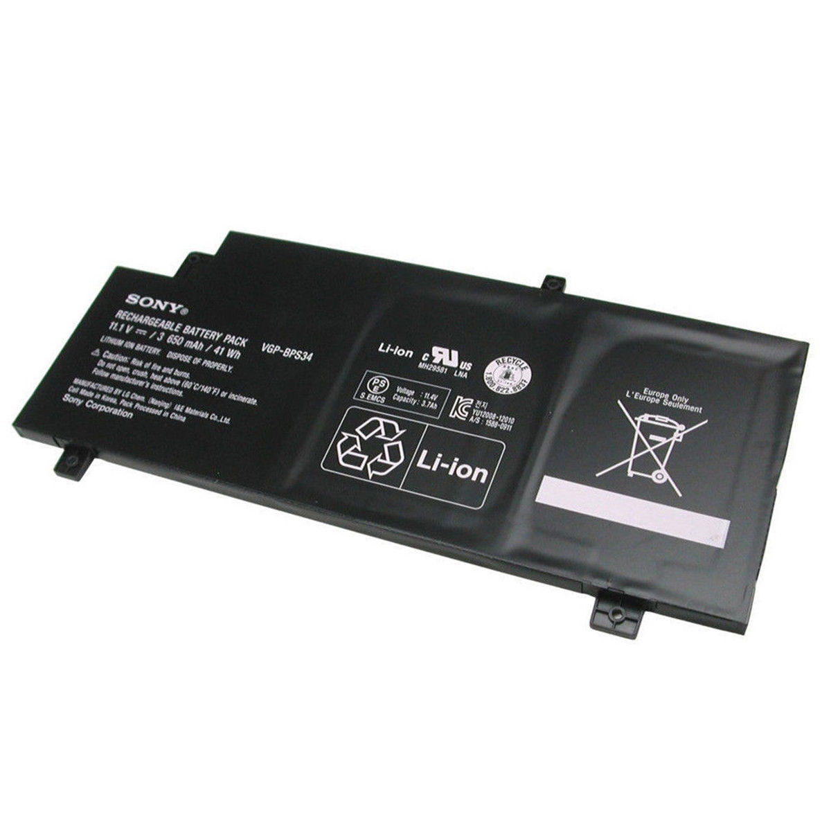 41Wh Sony Vaio SVF14A17CXS SVF14A190X SVF14A190X CTO Batteria
