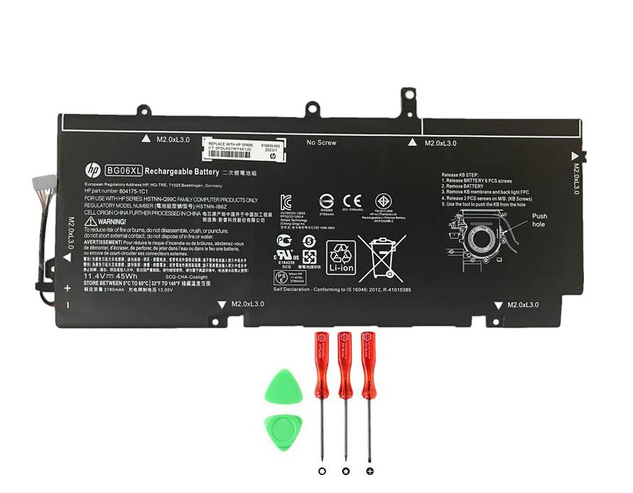 Originale 3780mAh 45Wh HP EliteBook 1040 G3(1EN11EA) Batteria