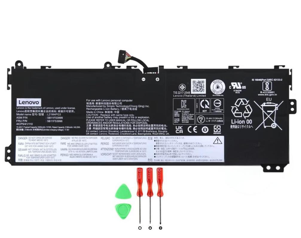 Originale 3305mAh 51Wh Lenovo 13w Yoga 82S1 82S2 Batteria