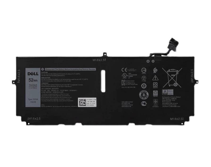 Originale 6500mAh 52Wh Dell XPS 13 9300 13-9300-D1508TS Batteria