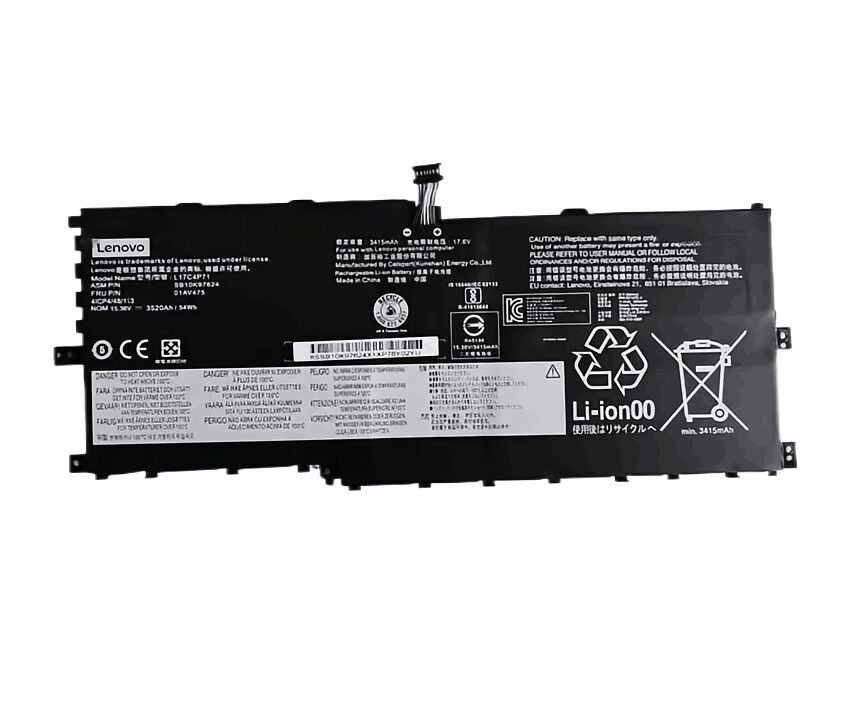 Originale 3520mAh 54Wh Batteria per Lenovo L17M4P73