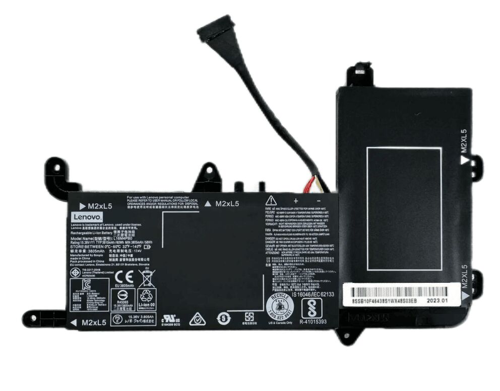 Originale 60Wh Batteria per Lenovo 5B10M33723
