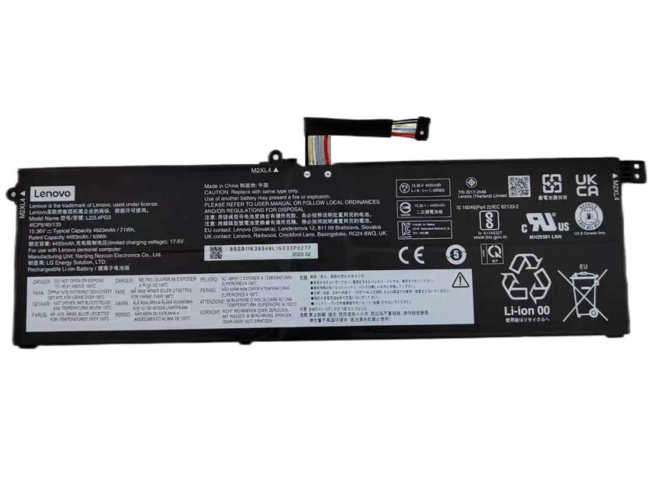 Originale 4623mAh 71Wh Lenovo 5B11K39344 5B11N45410 5B11K39347 Batteria