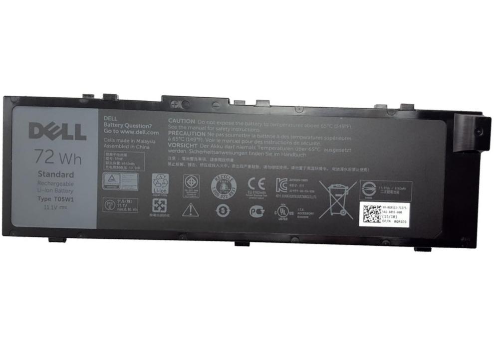 Originale 6162mAh 72Wh Dell 00FNY7 0FNY7 Batteria
