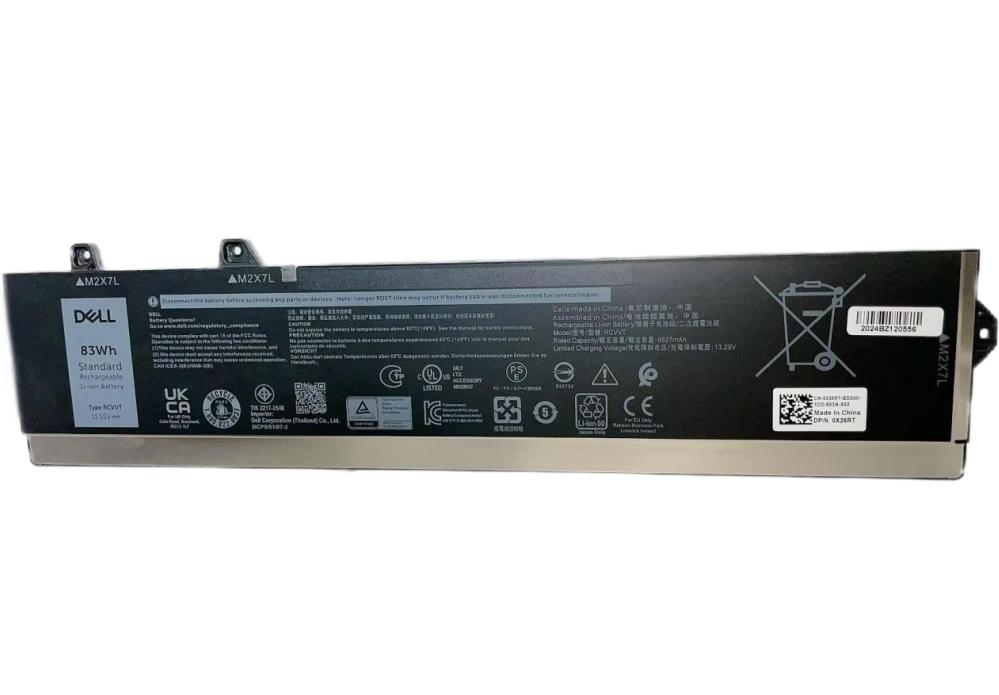 Originale 6827mAh 83Wh Dell Precision 7670 8J7R4 Batteria