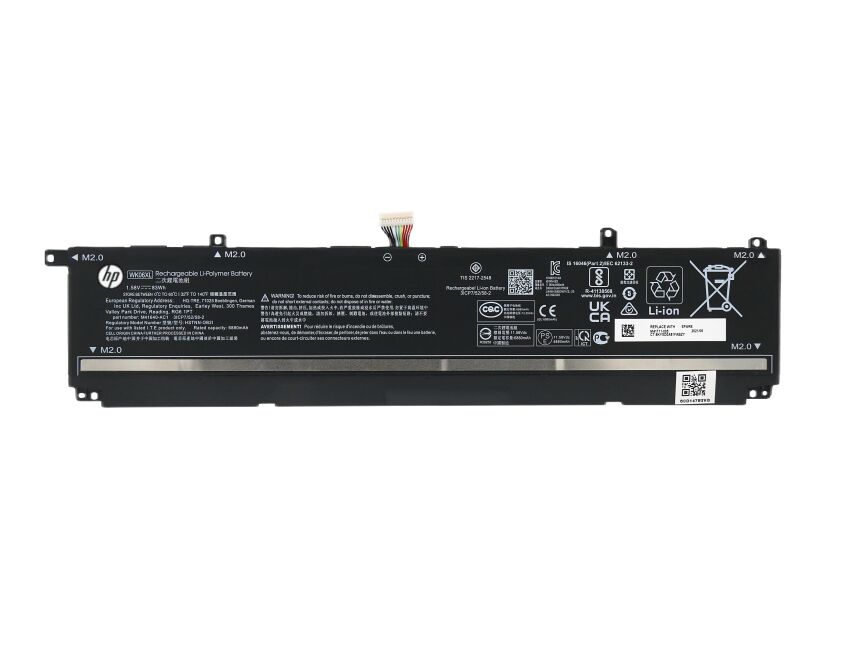 Originale 7160mAh 83Wh Batteria per HP Laptop 16-c0235nw 16-c0236nw 16-c0240nd