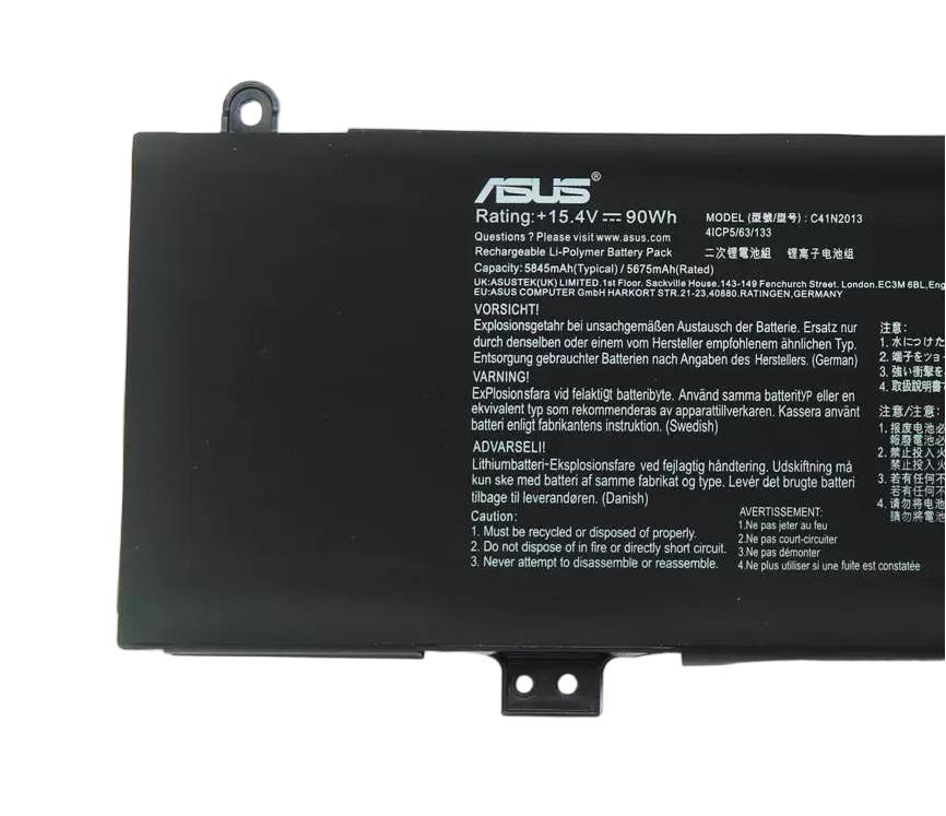 Originale 5845mAh 90Wh Asus 0B200-03880-100 0B200-03880000 0B200-03880200 Batteria Originale 5845mAh 90Wh Asus 0B200-03880-100 0B200-03880000 0B200-03880200 Batteria