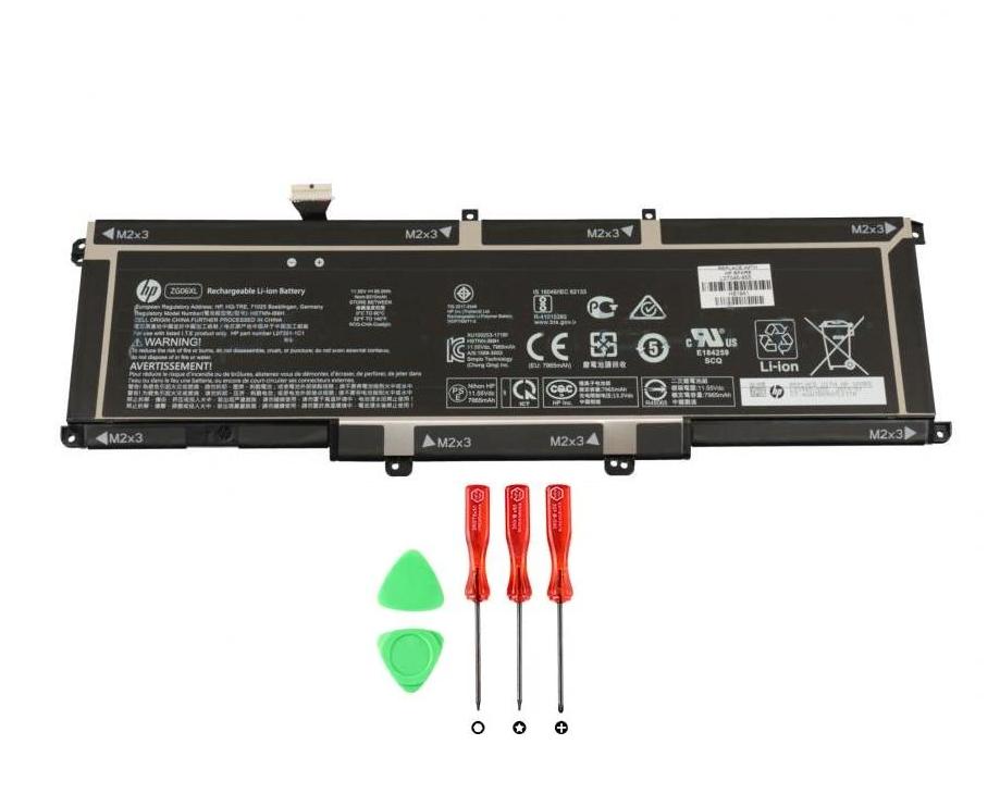 Originale 6-Cell 8310mAh 95.9Wh HP EliteBook 1050 G1 4PJ12PC Batteria