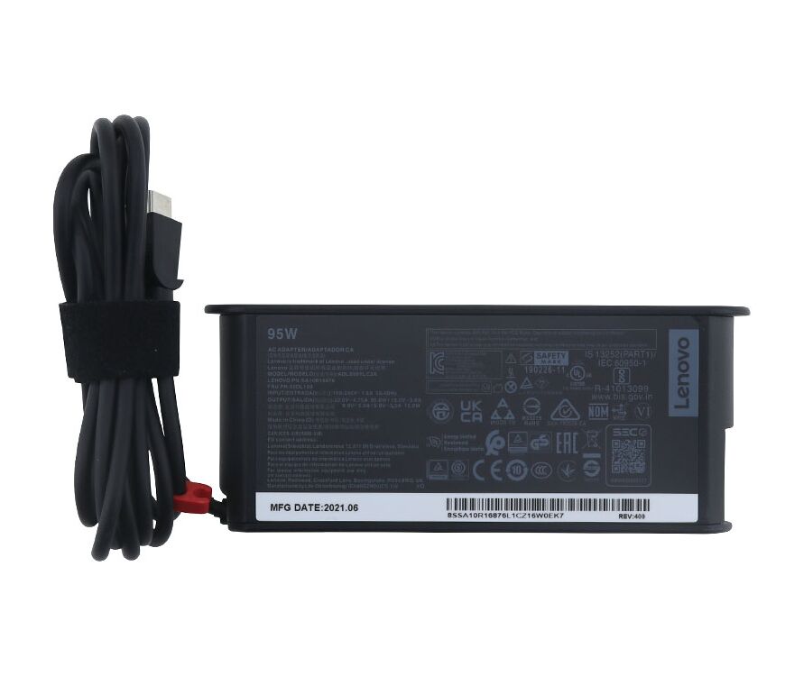 Originale 95W USB-C Lenovo IdeaPad 5 15ALC05 82LN00BBYA Alimentatore Adattatore + Cavo Originale 95W USB-C Lenovo IdeaPad 5 15ALC05 82LN00BBYA Alimentatore Adattatore + Cavo