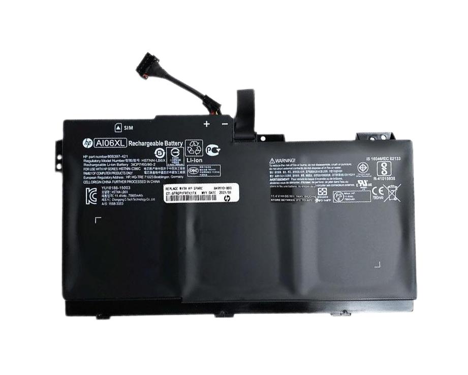 Originale 7860mAh 96Wh HP ZBook 17 G3-W3G40UP Batteria
