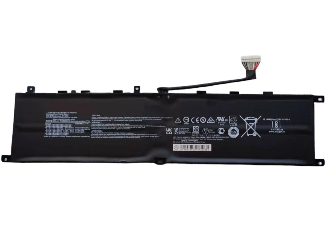 6578mAh 99.99Wh Batteria per MSI Creator 15 A10SDT-421IN