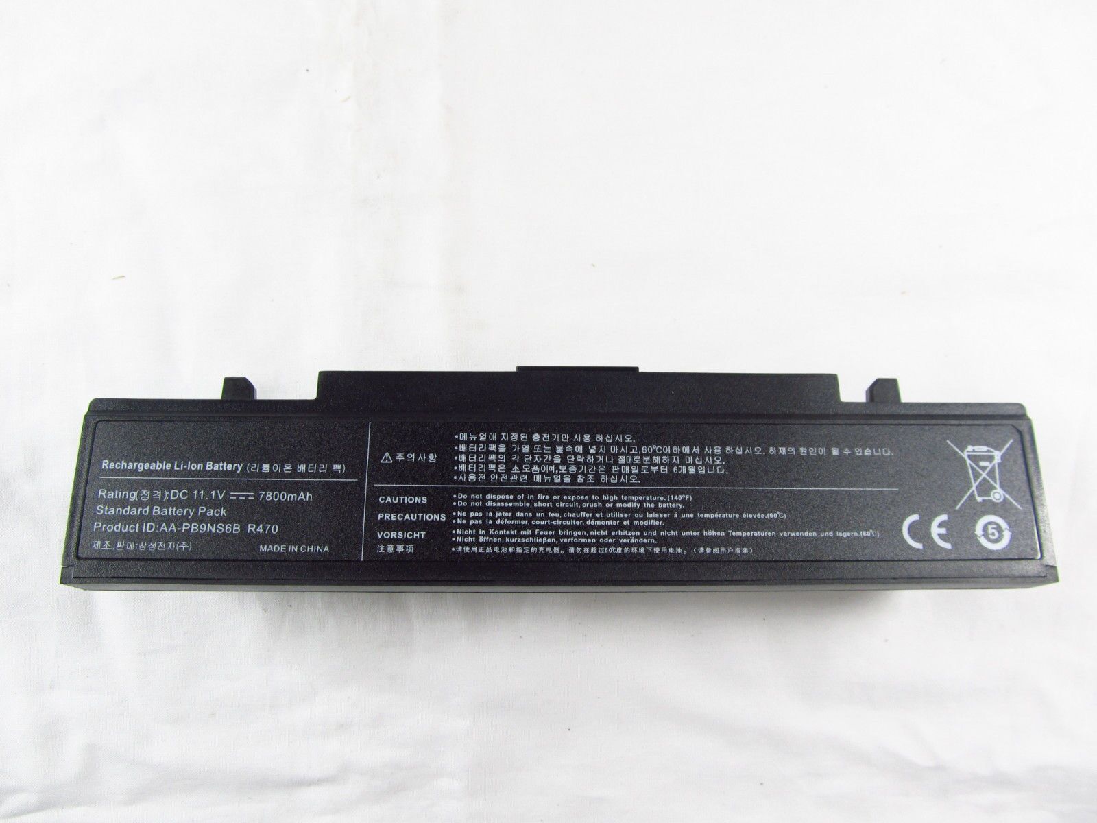 7800mah Samsung 300E4C 300E4C-S01 Batteria