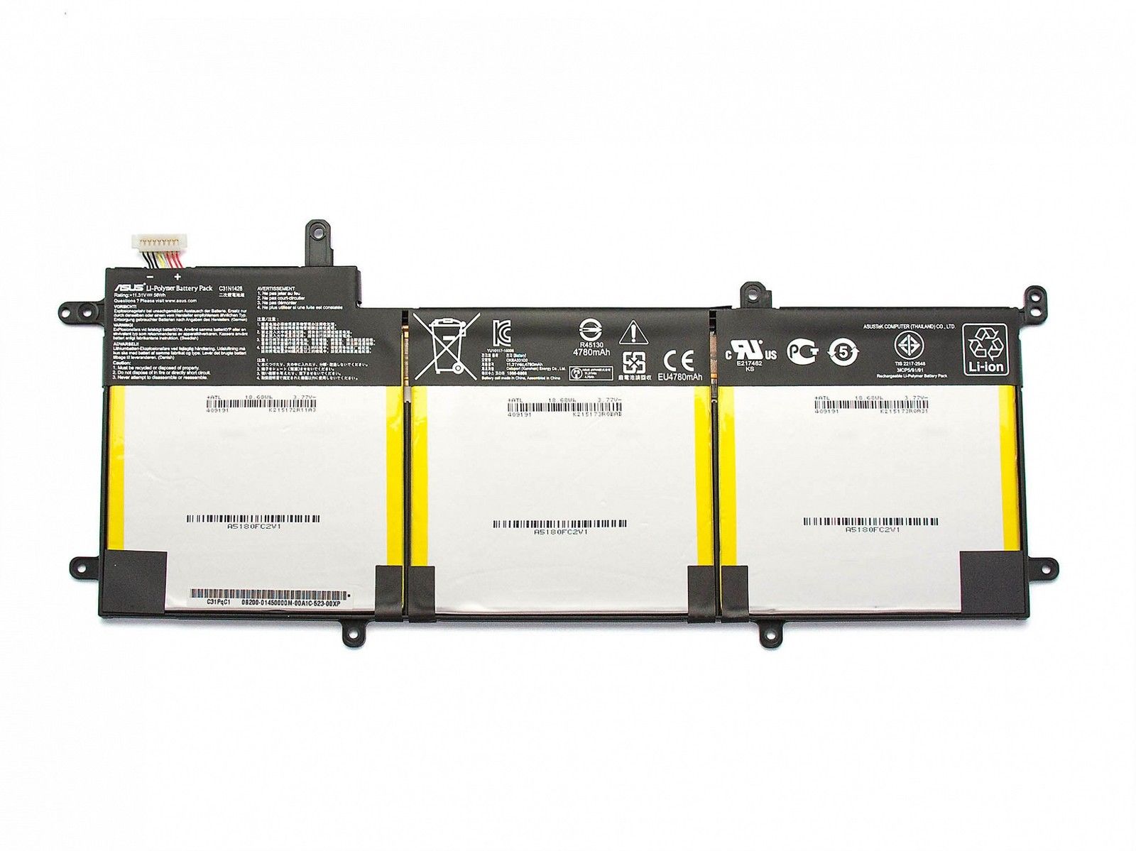 Originale 56Wh 4950mAh Asus Zenbook UX305LA-FB043H Batteria