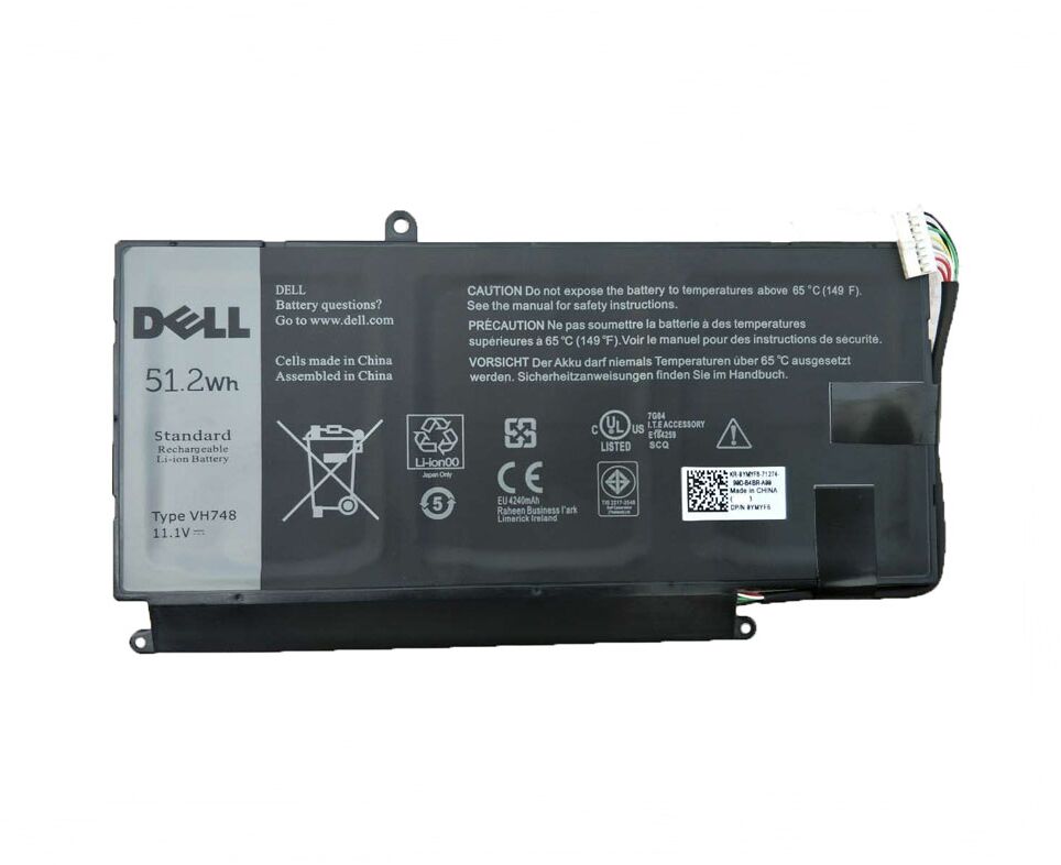 Originale 51.2Wh Dell Vostro 5470D-1328 5470D-1528 5470R-1528 Batteria