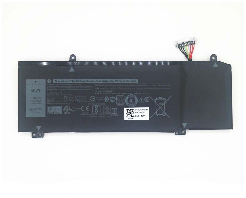 Originale 3750mAh 60Whr Dell ALW17M-D2956R Batteria