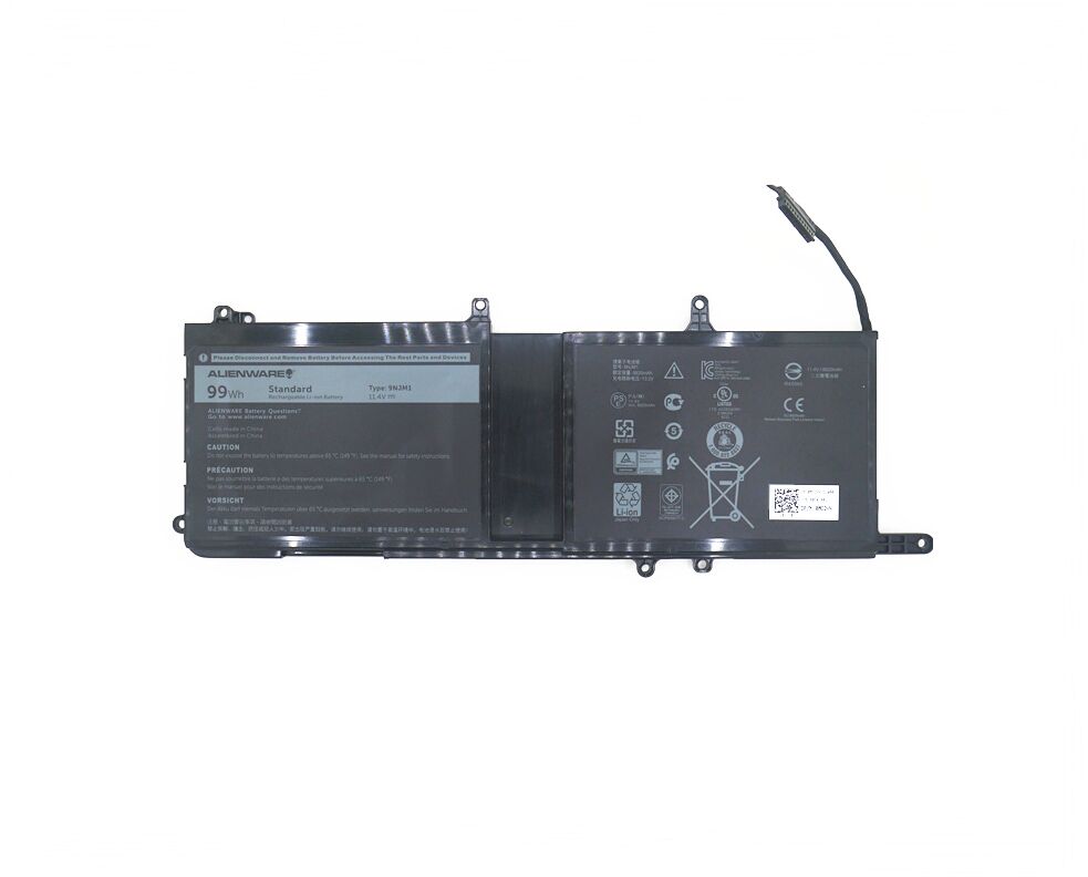 Originale 99Wh Dell Alienware 15 R3 9NJM1 44T2R P31E 0MG2YH Batteria