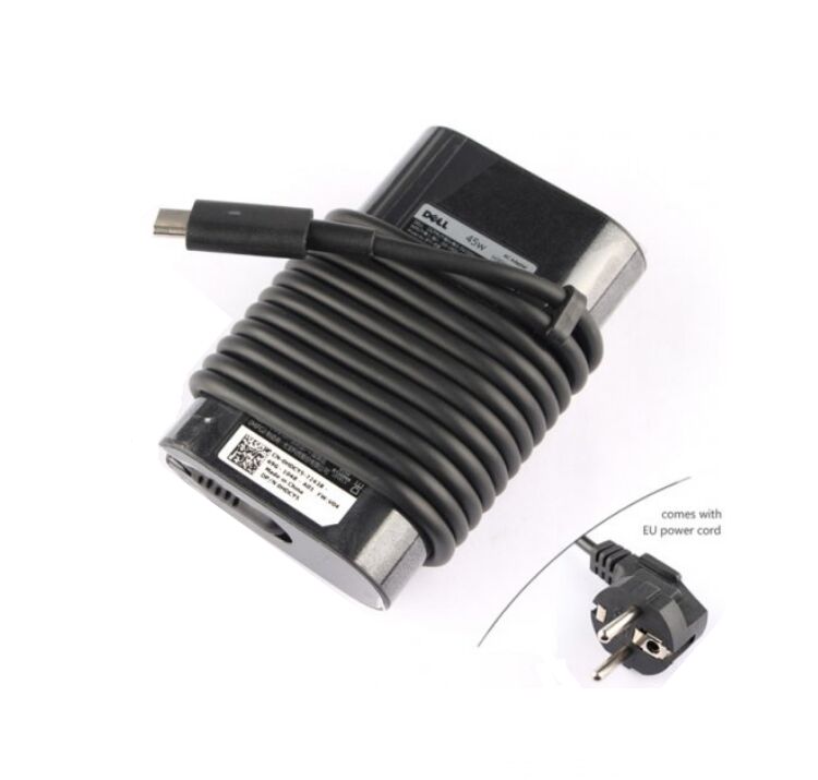 Originale 45W USB-C Dell 0HDCY5 Alimentatore Caricabatterie + Cavo