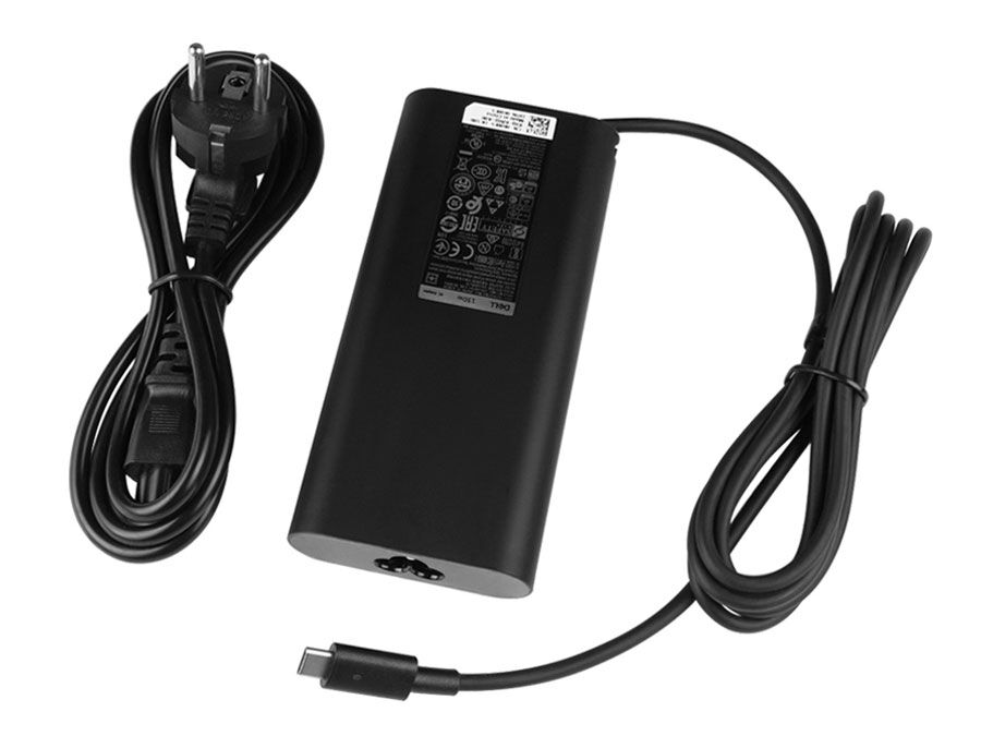 Originale 130W USB-C Dell 0K00F5 K00F5 Alimentatore Adattatore + Cavo