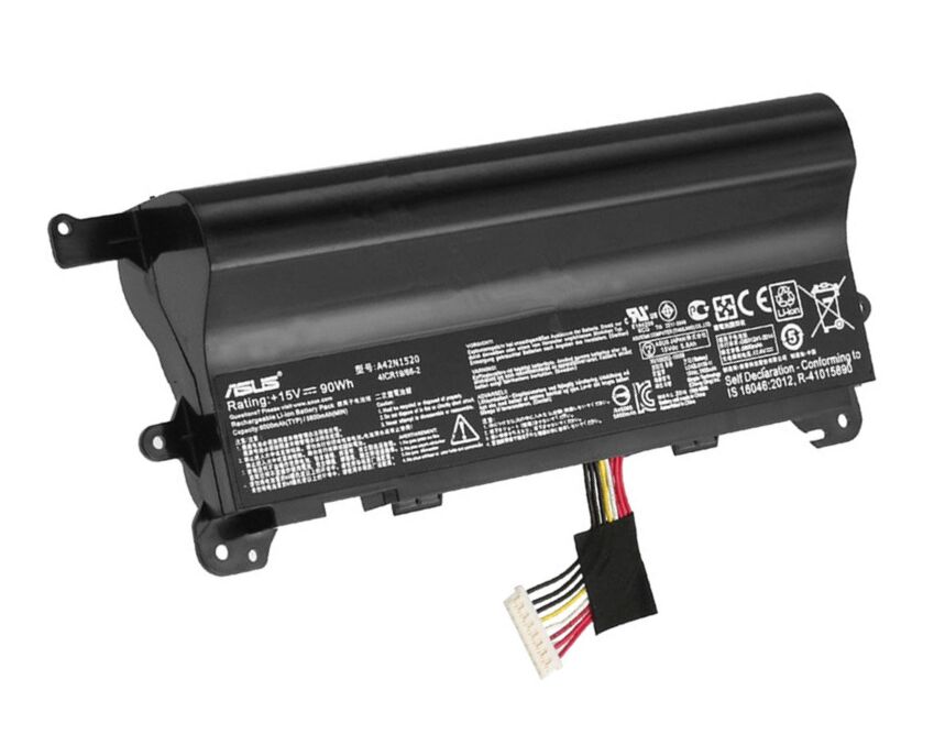 Originale 8 Cell 6000mAh 90Whr Asus A42N1520 Batteria