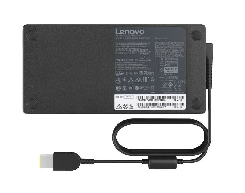 230W Lenovo Thunderbolt 3 WorkStation Dock 40AN0230AR Adattatore +Cavo