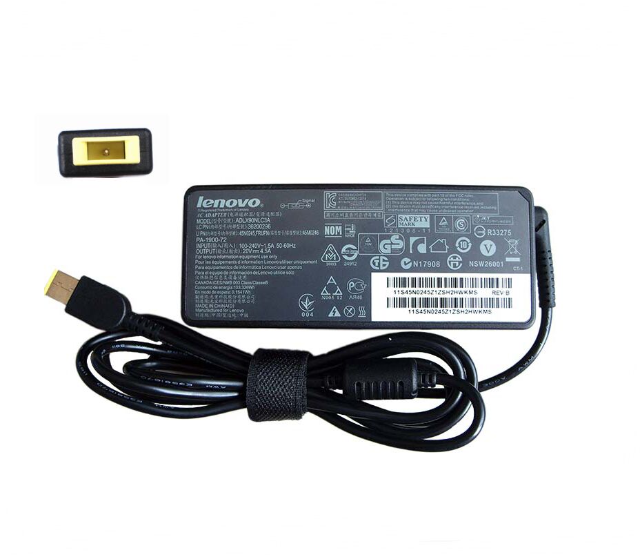 Originale 90W Lenovo ThinkPad X1 Carbon 3460-CFU Adattatore + Cavo