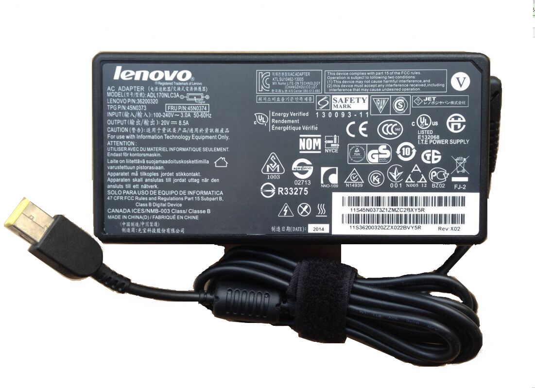 Originale 170W Lenovo 36200316 36200317 36200320 Adattatore + Cavo