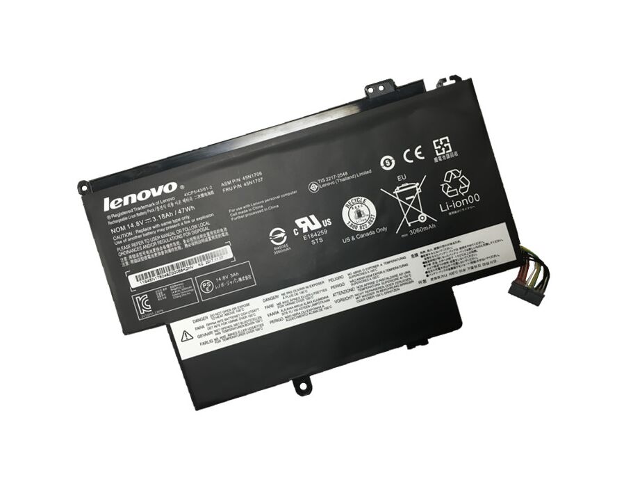 Originale 47Whr Lenovo 45N1704 45N1705 Batteria
