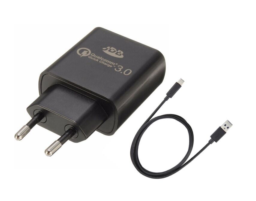 18W USB-C Asus Zenfone 3 Deluxe 5.5 ZS550KL Alimentatore Adattatore