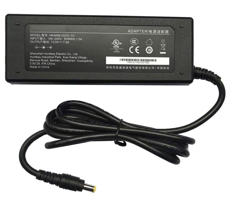 12V 7A 84W Power Adapter Charger For HKA09012070-7U